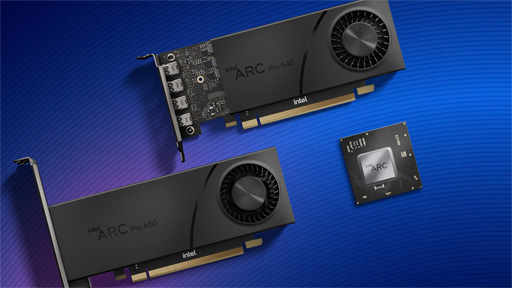 画像ギャラリー No.001のサムネイル画像 / Intel,ワークステーション向けGPU「Arc Pro A」シリーズを発表。2022年後半に搭載製品が登場