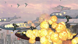 画像ギャラリー No.007のサムネイル画像 / 「MECHBLAZE」が11月7日に配信。近代兵器とスーパーメカが入り乱れて戦う横スクロールアクション
