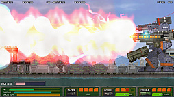 画像ギャラリー No.008のサムネイル画像 / 「MECHBLAZE」が11月7日に配信。近代兵器とスーパーメカが入り乱れて戦う横スクロールアクション