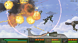 画像ギャラリー No.009のサムネイル画像 / 「MECHBLAZE」が11月7日に配信。近代兵器とスーパーメカが入り乱れて戦う横スクロールアクション