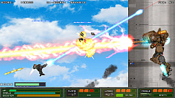 画像ギャラリー No.010のサムネイル画像 / 「MECHBLAZE」が11月7日に配信。近代兵器とスーパーメカが入り乱れて戦う横スクロールアクション
