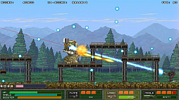 画像ギャラリー No.014のサムネイル画像 / 「MECHBLAZE」が11月7日に配信。近代兵器とスーパーメカが入り乱れて戦う横スクロールアクション
