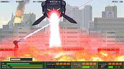 画像ギャラリー No.015のサムネイル画像 / 「MECHBLAZE」が11月7日に配信。近代兵器とスーパーメカが入り乱れて戦う横スクロールアクション