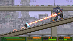 画像ギャラリー No.016のサムネイル画像 / 「MECHBLAZE」が11月7日に配信。近代兵器とスーパーメカが入り乱れて戦う横スクロールアクション