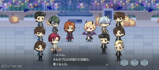 画像ギャラリー No.014のサムネイル画像 / 「スタオケ」イベントストーリー“音速のハロウィンキング”を紹介♪　キュートな小悪魔，凛 VS. 色気匂わす吸血鬼，桐ケ谷のコスプレ対決!!