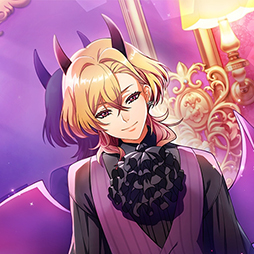 画像ギャラリー No.035のサムネイル画像 / 「スタオケ」イベントストーリー“音速のハロウィンキング”を紹介♪　キュートな小悪魔，凛 VS. 色気匂わす吸血鬼，桐ケ谷のコスプレ対決!!