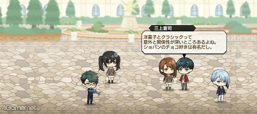画像ギャラリー No.033のサムネイル画像 / 「スタオケ」2月のイベントストーリー“バレンタイン トリロジー”を紹介。カフェバイトで恋のお手伝い♪　ついでに三角関係も巻き起こる!?