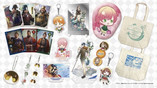 画像ギャラリー No.001のサムネイル画像 / コーエーテクモゲームスのオフィシャルショップ「KOEI TECMO SPOT」が東京・渋谷パルコにてオープン