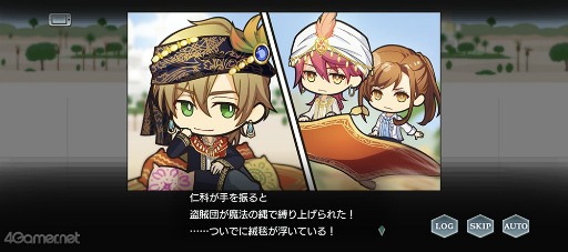 画像ギャラリー No.037のサムネイル画像 / 「スタオケ」イベントストーリー“変奏曲 千夜一夜物語”を紹介。「私のために争わないで〜」を体験できる魔法の一夜へ