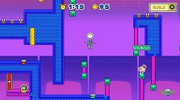 画像ギャラリー No.005のサムネイル画像 / 「ドローン トゥ ライフ 〜 2つの王国 〜」の配信がスタート。自作のヒーローでステージを攻略していく2Dアクション