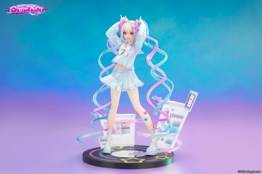 画像ギャラリー No.004のサムネイル画像 / 超絶最かわてんしちゃん完成品フィギュアの予約受付が4月27日にスタート。「NEEDY GIRL OVERDOSE」に登場したフィギュアを再現
