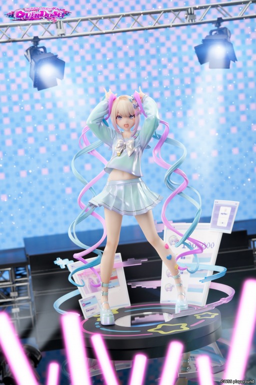 画像ギャラリー No.005のサムネイル画像 / 超絶最かわてんしちゃん完成品フィギュアの予約受付が4月27日にスタート。「NEEDY GIRL OVERDOSE」に登場したフィギュアを再現