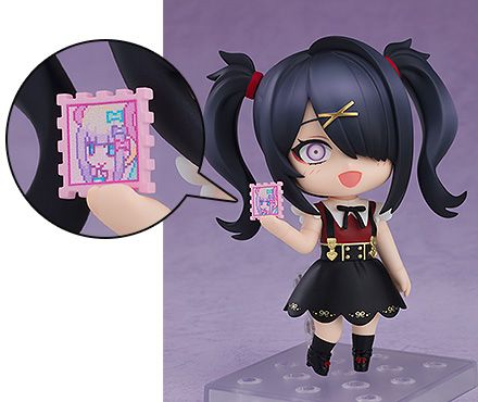 画像ギャラリー No.007のサムネイル画像 / 「NEEDY GIRL OVERDOSE」に登場する謎の黒髪一般女性「あめちゃん」がねんどろいど化。2025年7月に発売,予約受付を開始