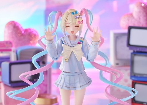 画像ギャラリー No.004のサムネイル画像 / 「NEEDY GIRL OVERDOSE」のフィギュア「figma 超絶最かわてんしちゃん」が2026年4月に発売。オプションパーツとして「ぴえん猫」が付く