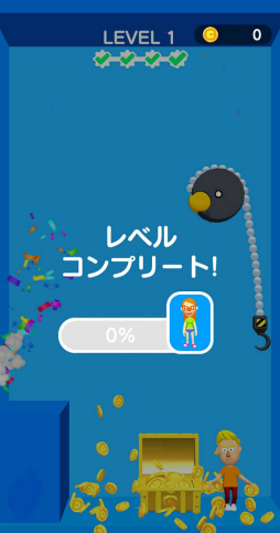 画像ギャラリー No.002のサムネイル画像 / 急患をギミックで救助。スマホ向けパズル「レスキューマシーン!」を紹介する「(ほぼ)日刊スマホゲーム通信」第2445回