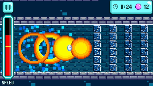 画像ギャラリー No.007のサムネイル画像 / 障害物や敵に全力でぶつかれ! Android向けアクションゲーム「ぷにスト!」を紹介する「(ほぼ)日刊スマホゲーム通信」第2444回