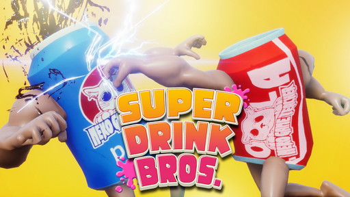 画像ギャラリー No.001のサムネイル画像 / 飲み物が戦う「SUPER DRINK BROS.」に“ストロング”な新ファイターが登場