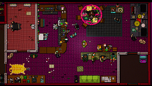 画像ギャラリー No.005のサムネイル画像 / Switch用ソフト「Hotline Miami Collection」が本日配信。過激で遊び応え十分のバイオレンスアクション2作品を収録