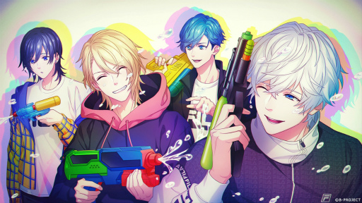 画像ギャラリー No.003のサムネイル画像 / 「B-PROJECT 流星*ファンタジア」ゲーム内でキャラがスポーツブランド“FILA”の広告モデルに就任。撮影風景をとらえたスチル2枚も公開に
