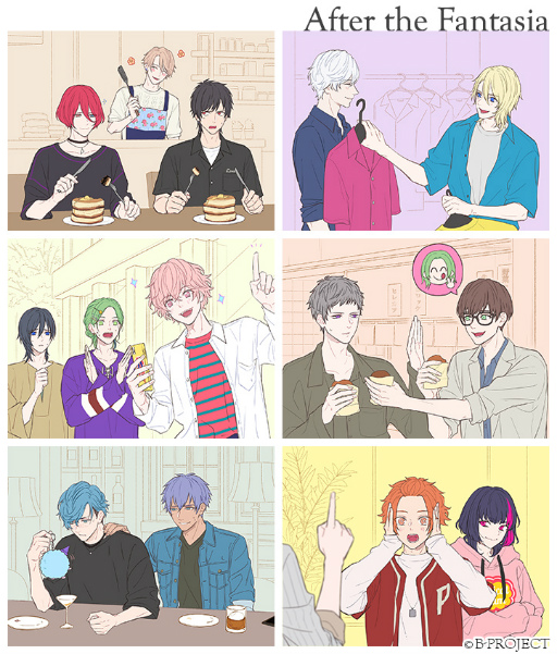 画像ギャラリー No.001のサムネイル画像 / 「B-PROJECT 流星*ファンタジア」をプレイすると意味が分かる! ゲーム本編やパーソナルストーリーの後日談を描いた“After The Fantasia”が公開