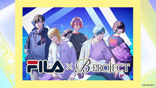 画像ギャラリー No.001のサムネイル画像 / 「B-PROJECT」と“FILA”のコラボ第2弾のシューズが2月1日より発売に。第1弾グッズも数量限定で追加販売決定