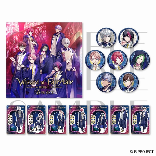 画像ギャラリー No.008のサムネイル画像 / 「B-PROJECT」，魔法魔術学校を舞台にした“Wizard of Fairytale”の特設サイトが公開に