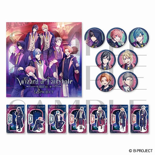 画像ギャラリー No.009のサムネイル画像 / 「B-PROJECT」，魔法魔術学校を舞台にした“Wizard of Fairytale”の特設サイトが公開に