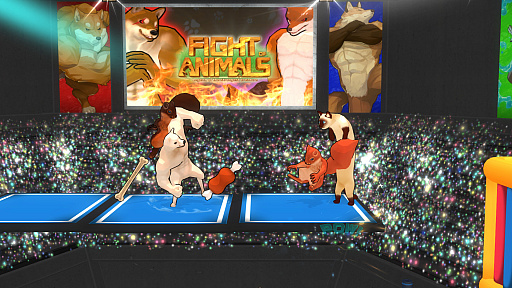 画像ギャラリー No.008のサムネイル画像 / 「Fight of Animals:Arena」，Steamで本日リリース。可愛いけどマッチョな動物達が簡単操作で熱闘を繰り広げる格闘ゲーム