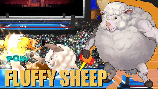 画像ギャラリー No.002のサムネイル画像 / 乱闘アクション「Fight of Animals: Arena」，毛の下はムキムキの新ファイター“ふわふわ羊”が参戦。体験版の配信もスタート