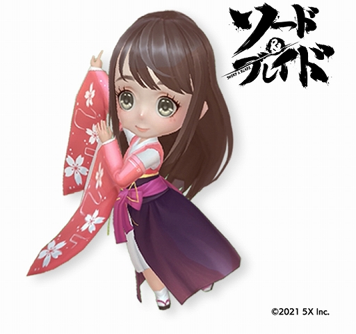 画像ギャラリー No.006のサムネイル画像 / 「ソード＆ブレイド」が本日正式サービス開始。長濱ねるさんが出演するTVCMが5月14日より放映