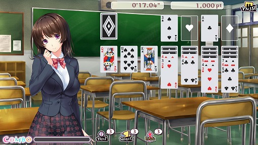 画像ギャラリー No.003のサムネイル画像 / 美少女ソリティア「Pretty Girls Klondike Solitaire」がSteamで配信スタート。同ジャンル作品をまとめたバンドルも登場