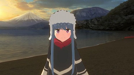 画像ギャラリー No.004のサムネイル画像 / 「ゆるキャン△ VIRTUAL CAMP」の本栖湖編,麓キャンプ場編が2021年に発売。リンやなでしこと一緒にVRキャンプを楽しめる