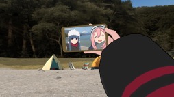 画像ギャラリー No.001のサムネイル画像 / 「ゆるキャン△ VIRTUAL CAMP 〜本栖湖編〜」が本日リリース。続編「麓キャンプ場編」のメインビジュアルが公開に