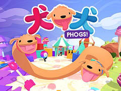 アクションゲーム「犬 犬（PHOGS!）」が本日配信。1つの体に2つの頭があるワンコ（犬）を操作して冒険するアクションゲーム