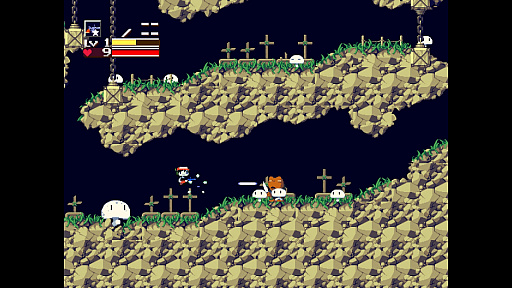 画像ギャラリー No.006のサムネイル画像 / PC用ソフト「Cave Story+ 洞窟物語」が12月11日1:00まで無料配信中。謎に包まれた洞窟世界を冒険する横スクロールタイプ2Dアクション