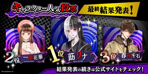 画像ギャラリー No.001のサムネイル画像 / 「冤罪執行遊戯ユルキル」，4Gamerコラボとなる第1回スコアアタック＆キャラ人気投票企画の最終結果が発表に
