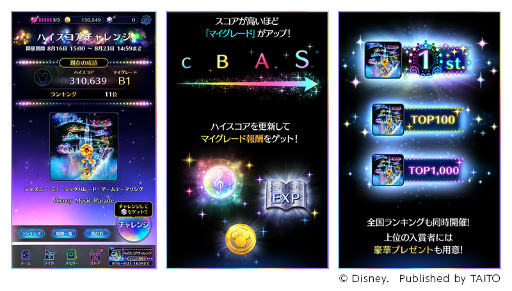 画像ギャラリー No.002のサムネイル画像 / 「ディズニー ミュージックパレード」の新イベント“ハイスコアチャレンジ”がスタート