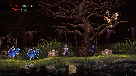画像ギャラリー No.003のサムネイル画像 / Switch「帰ってきた 魔界村」の予約購入受付がニンテンドーeショップで本日開始。2周目以降の“深魔ステージ”などの情報も公開