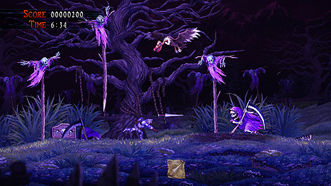 画像ギャラリー No.004のサムネイル画像 / Switch「帰ってきた 魔界村」の予約購入受付がニンテンドーeショップで本日開始。2周目以降の“深魔ステージ”などの情報も公開