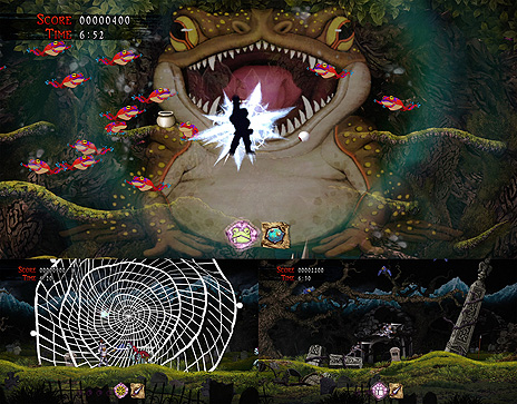 画像ギャラリー No.019のサムネイル画像 / Switch「帰ってきた 魔界村」の予約購入受付がニンテンドーeショップで本日開始。2周目以降の“深魔ステージ”などの情報も公開