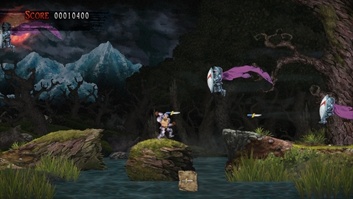 画像ギャラリー No.010のサムネイル画像 / Switch用ソフト「帰ってきた 魔界村」は本日配信スタート。原点回帰+新要素でさらに恐ろしくなった魔界村のインプレッションをお届け