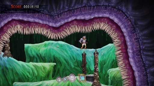画像ギャラリー No.018のサムネイル画像 / Switch用ソフト「帰ってきた 魔界村」は本日配信スタート。原点回帰+新要素でさらに恐ろしくなった魔界村のインプレッションをお届け