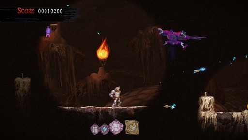 画像ギャラリー No.019のサムネイル画像 / Switch用ソフト「帰ってきた 魔界村」は本日配信スタート。原点回帰+新要素でさらに恐ろしくなった魔界村のインプレッションをお届け