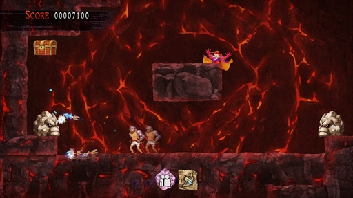 画像ギャラリー No.025のサムネイル画像 / Switch用ソフト「帰ってきた 魔界村」は本日配信スタート。原点回帰+新要素でさらに恐ろしくなった魔界村のインプレッションをお届け