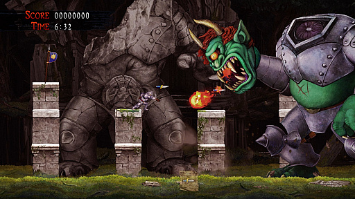 画像ギャラリー No.001のサムネイル画像 / Switch用アクションゲーム「帰ってきた 魔界村」が本日配信。新たな紹介映像も公開
