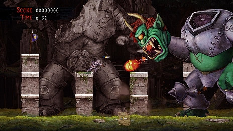 画像ギャラリー No.004のサムネイル画像 / Switch用アクションゲーム「帰ってきた 魔界村」が本日配信。新たな紹介映像も公開