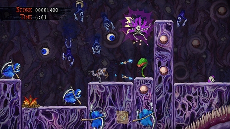 画像ギャラリー No.006のサムネイル画像 / Switch用アクションゲーム「帰ってきた 魔界村」が本日配信。新たな紹介映像も公開