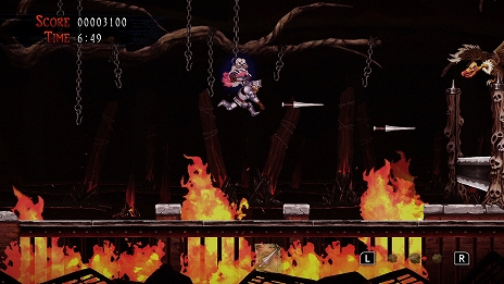 画像ギャラリー No.011のサムネイル画像 / Switch用アクションゲーム「帰ってきた 魔界村」が本日配信。新たな紹介映像も公開