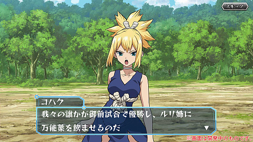 画像ギャラリー No.003のサムネイル画像 / 「Dr.STONE バトルクラフト」で事前登録の受け付けがスタート。登録者数30万人達成で“SRコハク”をもらえるチャンス