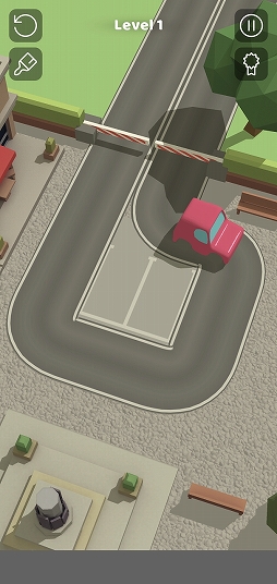 画像ギャラリー No.002のサムネイル画像 / そもそもどうやって駐車したの？　スマホ向けパズルゲーム「Parking Jam 3D」を紹介する「（ほぼ）日刊スマホゲーム通信」第2473回